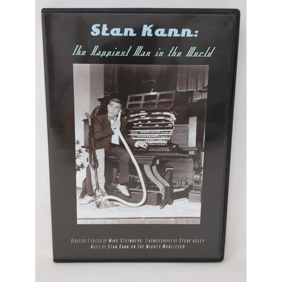Stan Kann The Happiest Man In The World DVD‎ Signed Signature Music Organ VTG - Picture 1 of 4